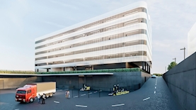 הדמיה של מפעל אלבטק, צילום: רכטר אדריכלים